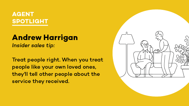 andrew harrigan sales tip